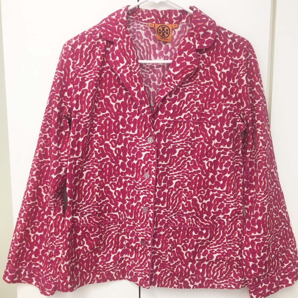 Beautiful Tory Burch cotton pajama top!